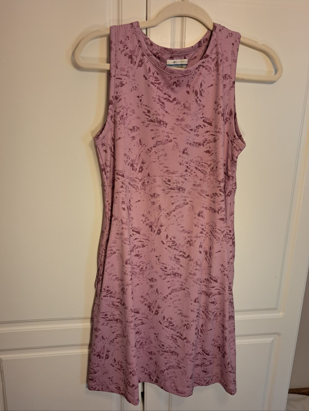 Columbia Purple Marble Print Women’s Dress SP